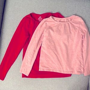Girl’s long sleeve shirts